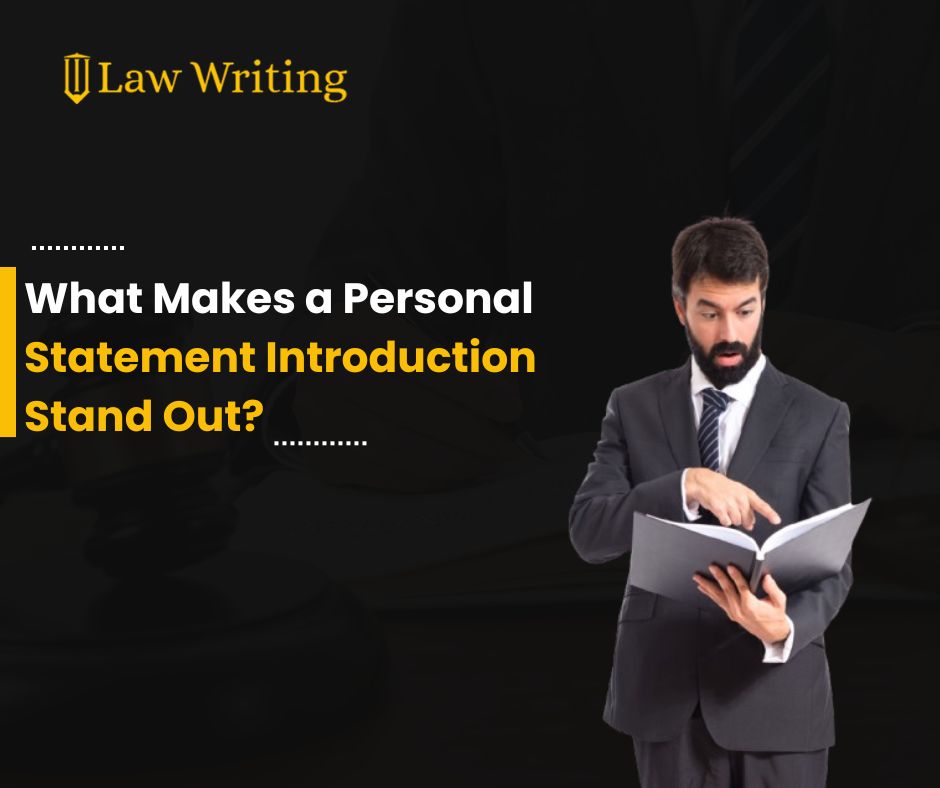 What Makes a Personal Statement Introduction Stand Out